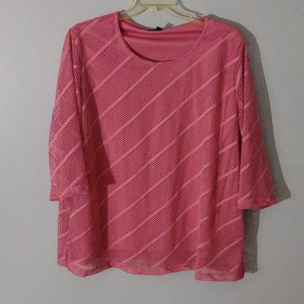 N Touch 3/4 sleeve blouse 2X